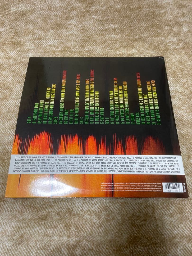 Talib Kweli ‎ Eardrum レコード LP 12インチ