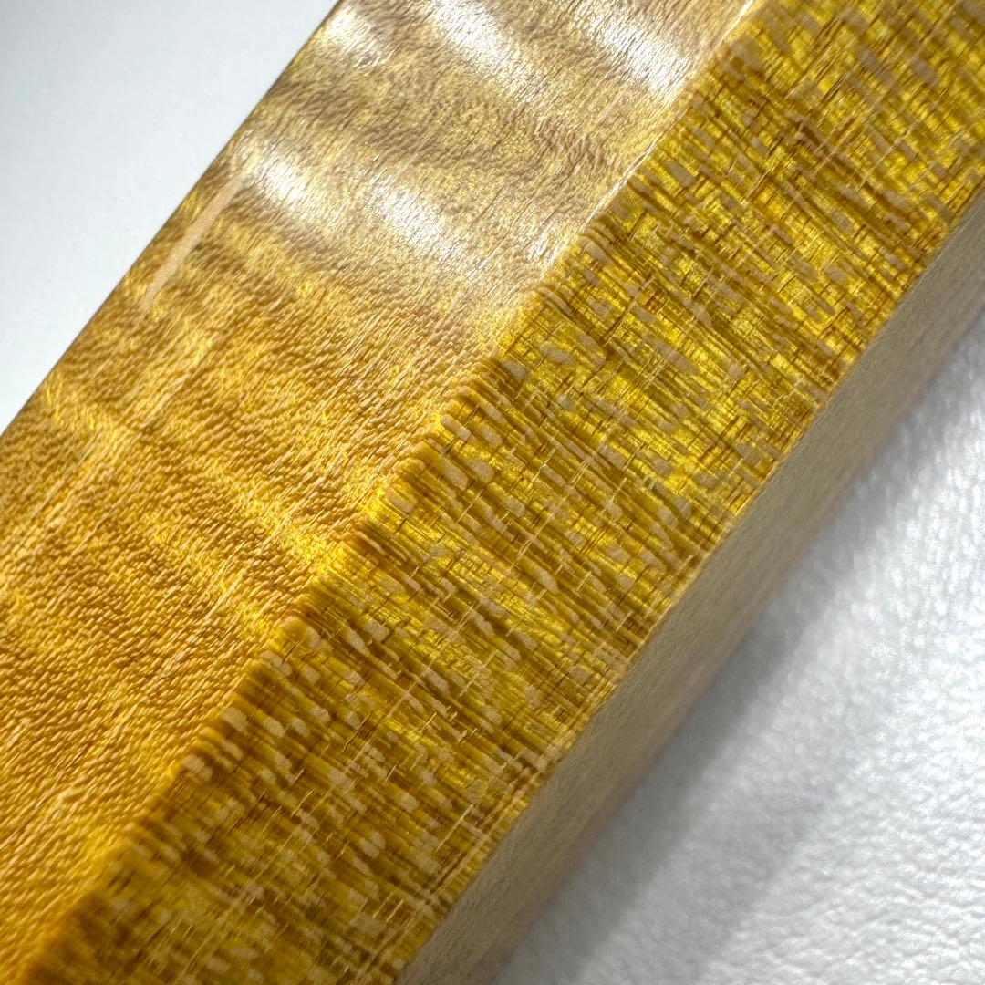 切付牛刀 270mm 片刃 鏡面仕上げ 欅八角柄（縮杢）白水牛角