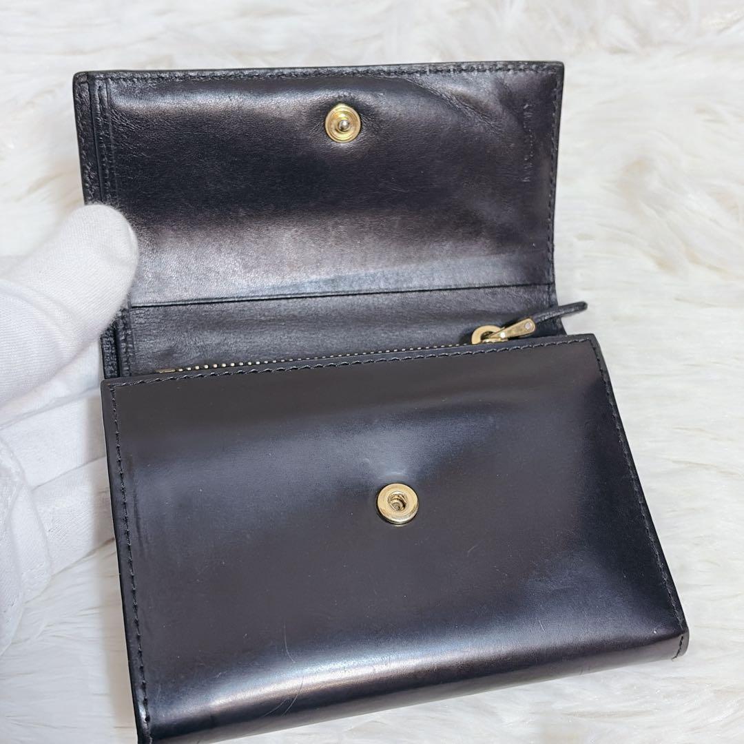 MIU MIU 黒 三つ折り財布　箱付