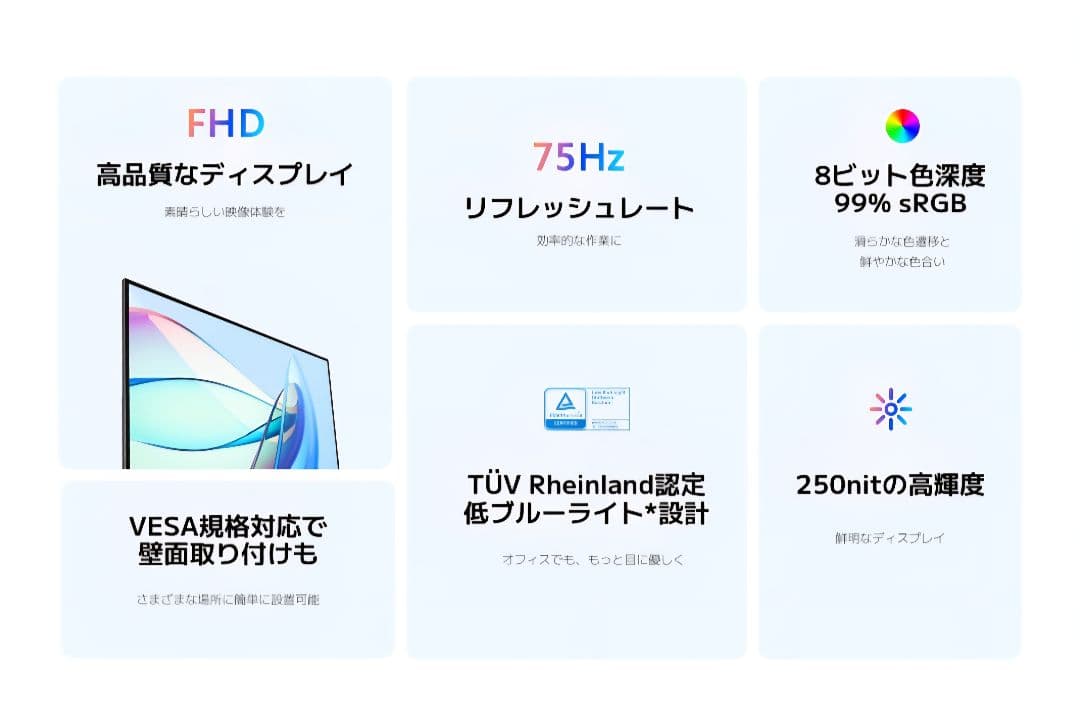 Xiaomi モニター(21.5インチ)