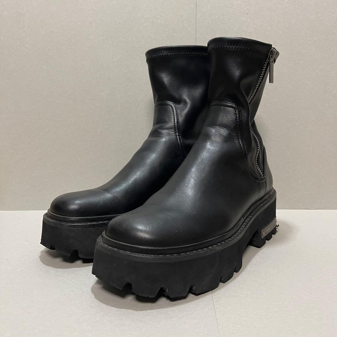 CHARLES&KEITH サイドジップ アンクルブーツ36/23.0cm