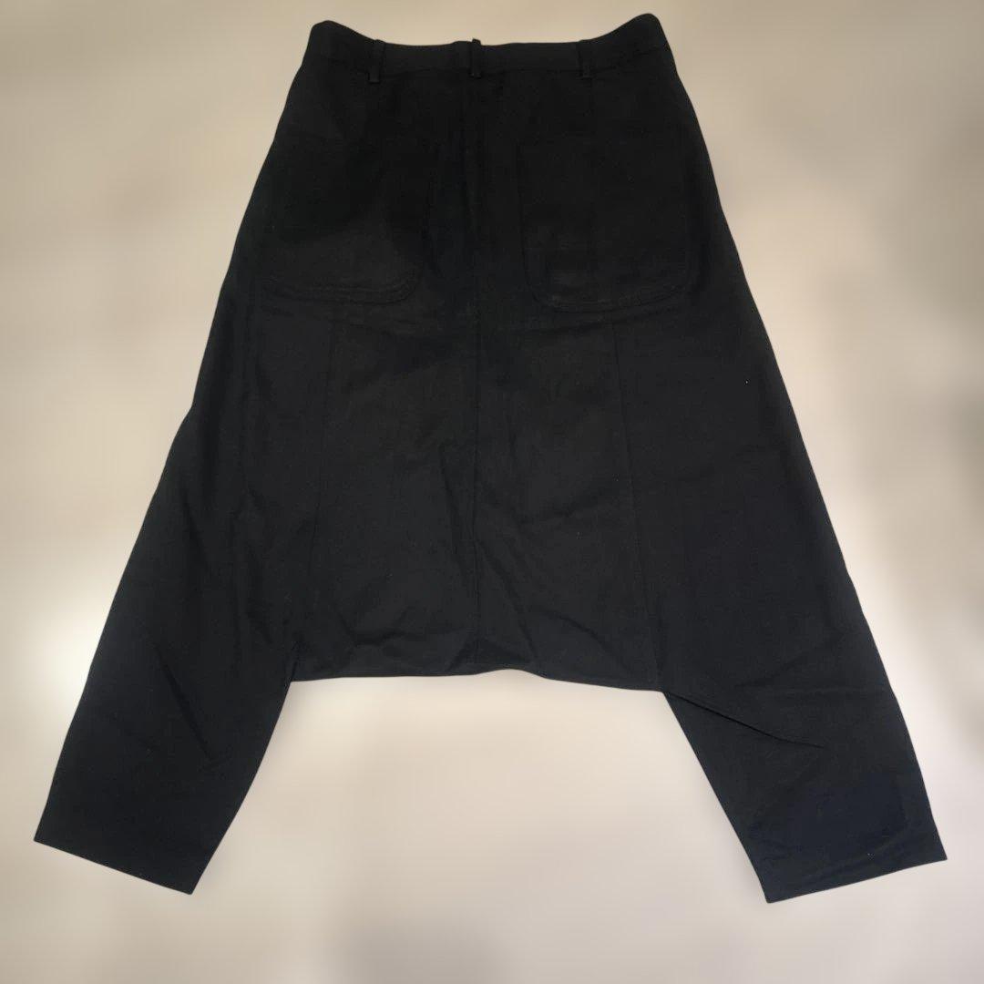 は*ん様 ブラックコムデギャルソン　サルエルパンツ