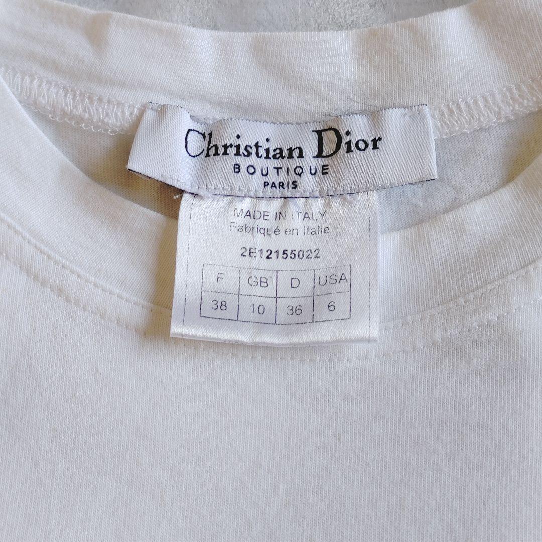 Christian Dior ガリアーノ1947 2002 ロゴプリントTシャツ