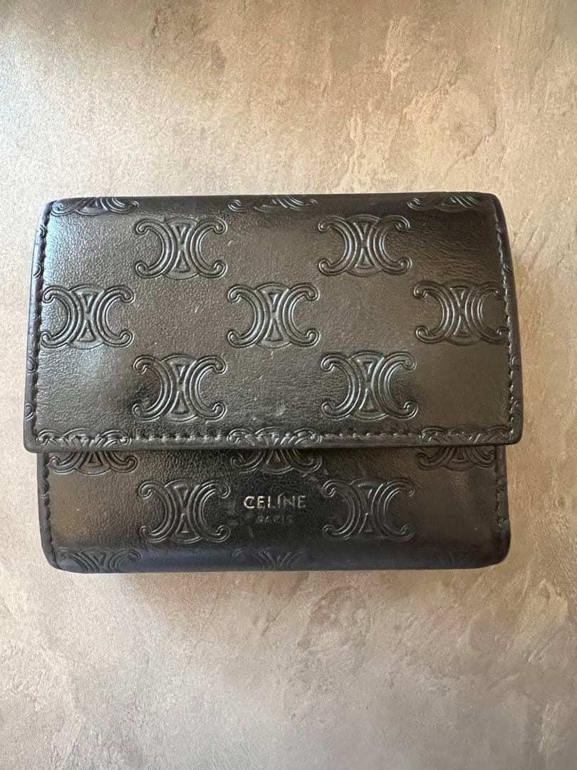 CELINE 三つ折り財布