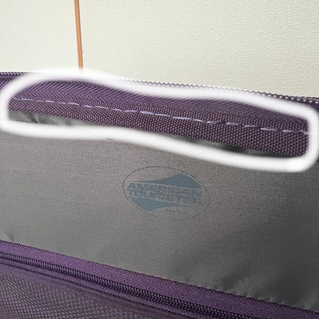 AMERICAN TOURISTER スカイスピナー　パープル　スーツケース