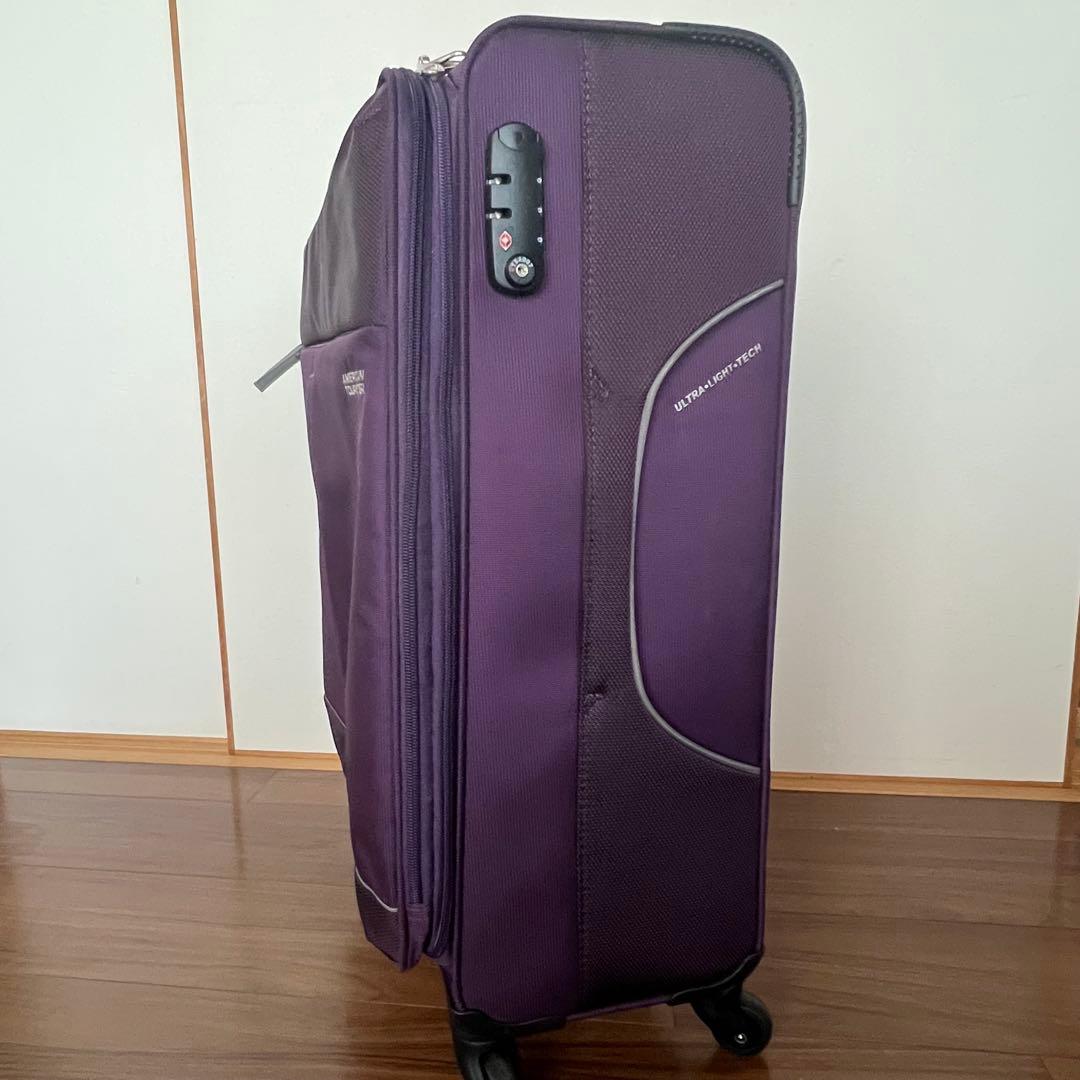AMERICAN TOURISTER スカイスピナー　パープル　スーツケース