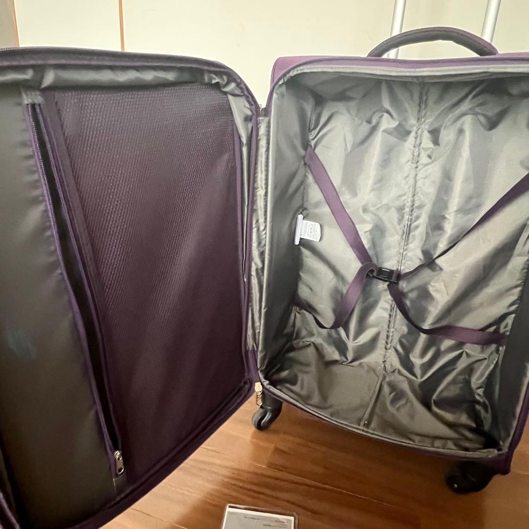 AMERICAN TOURISTER スカイスピナー　パープル　スーツケース