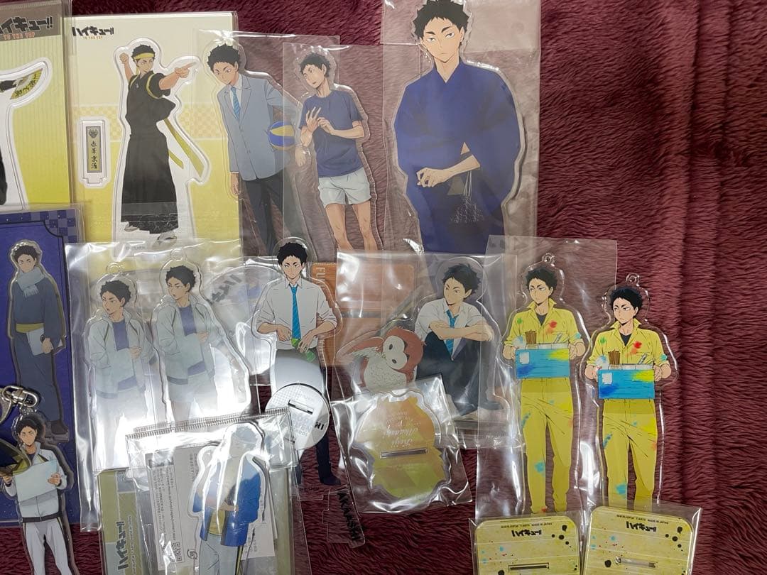 ハイキュー‼︎ 赤葦京治　アクリルスタンド　アクリルキーホルダー　18点まとめ売り