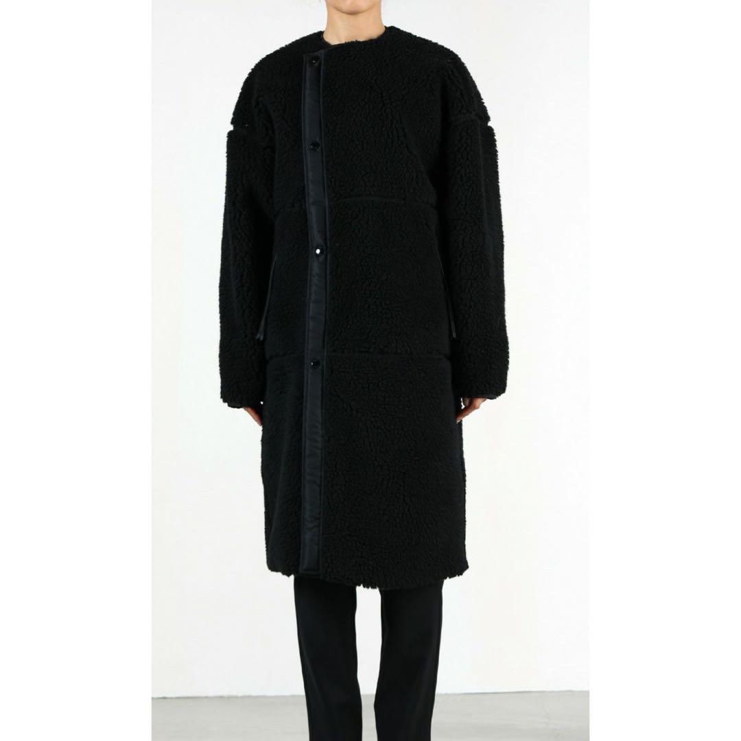 【新品未使用品】HYKE ハイク FAUX SHEARLING ボアコート