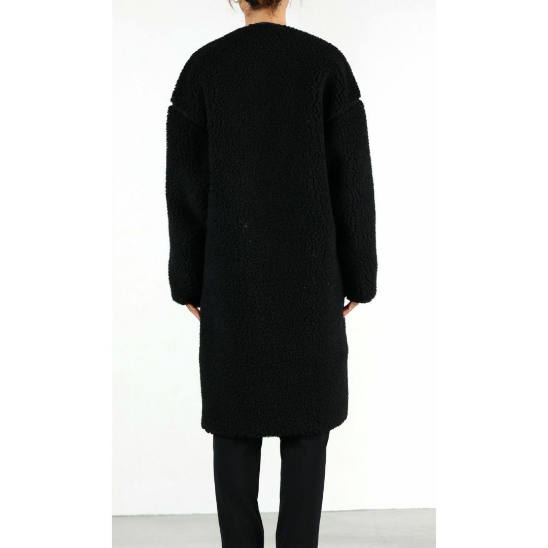 【新品未使用品】HYKE ハイク FAUX SHEARLING ボアコート