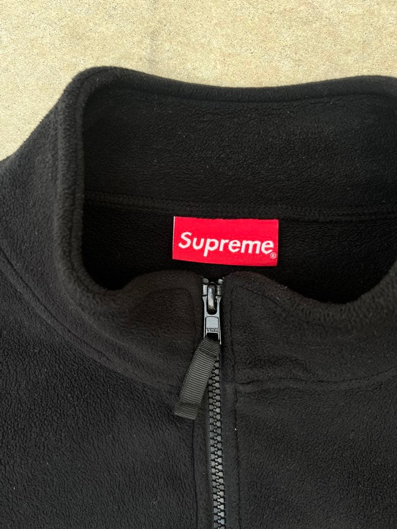 ジャケット・アウター Supreme Polartec Zip Jacket Black L
