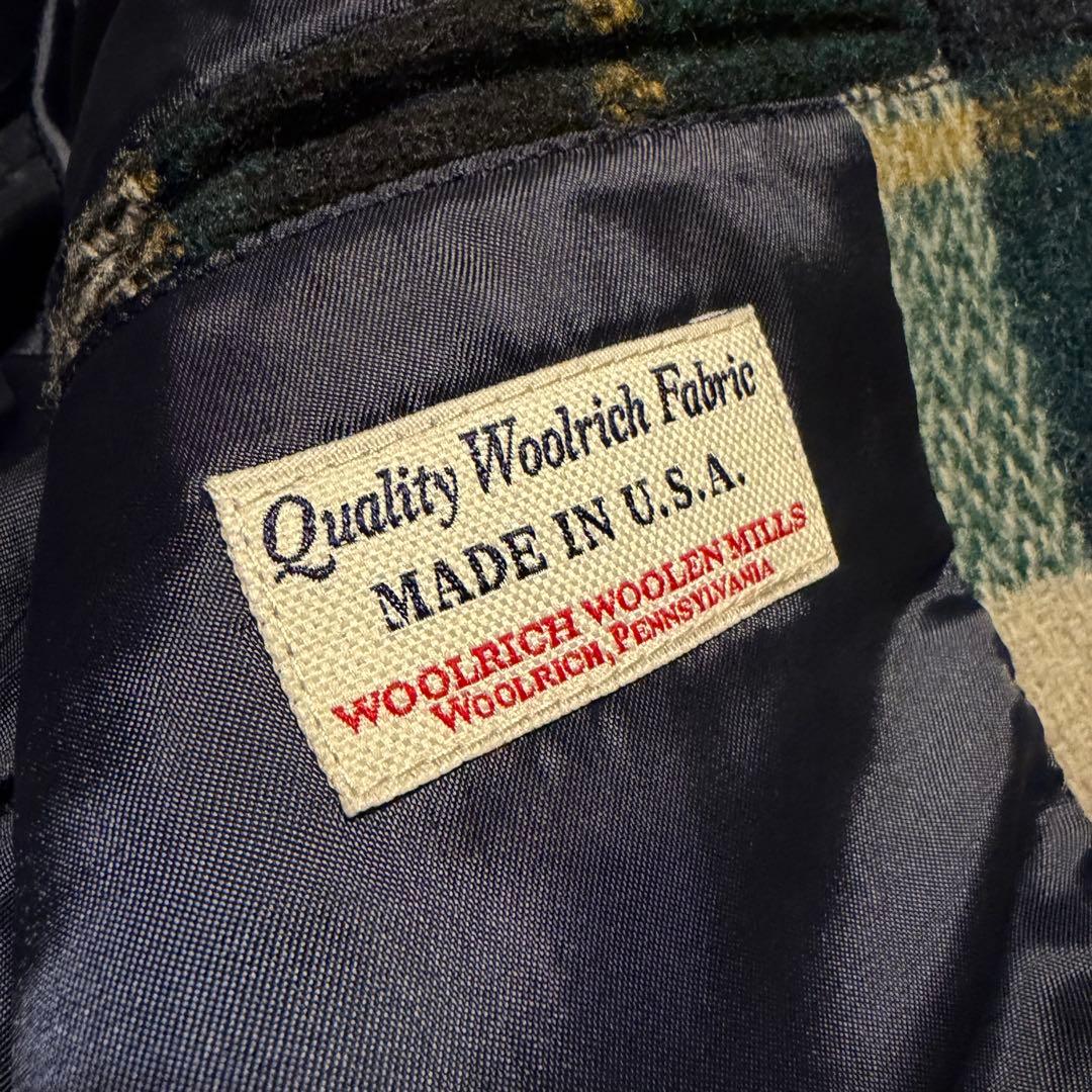 【USA製】別注 DUFFER × Woolrich ウール生地　ジャケット