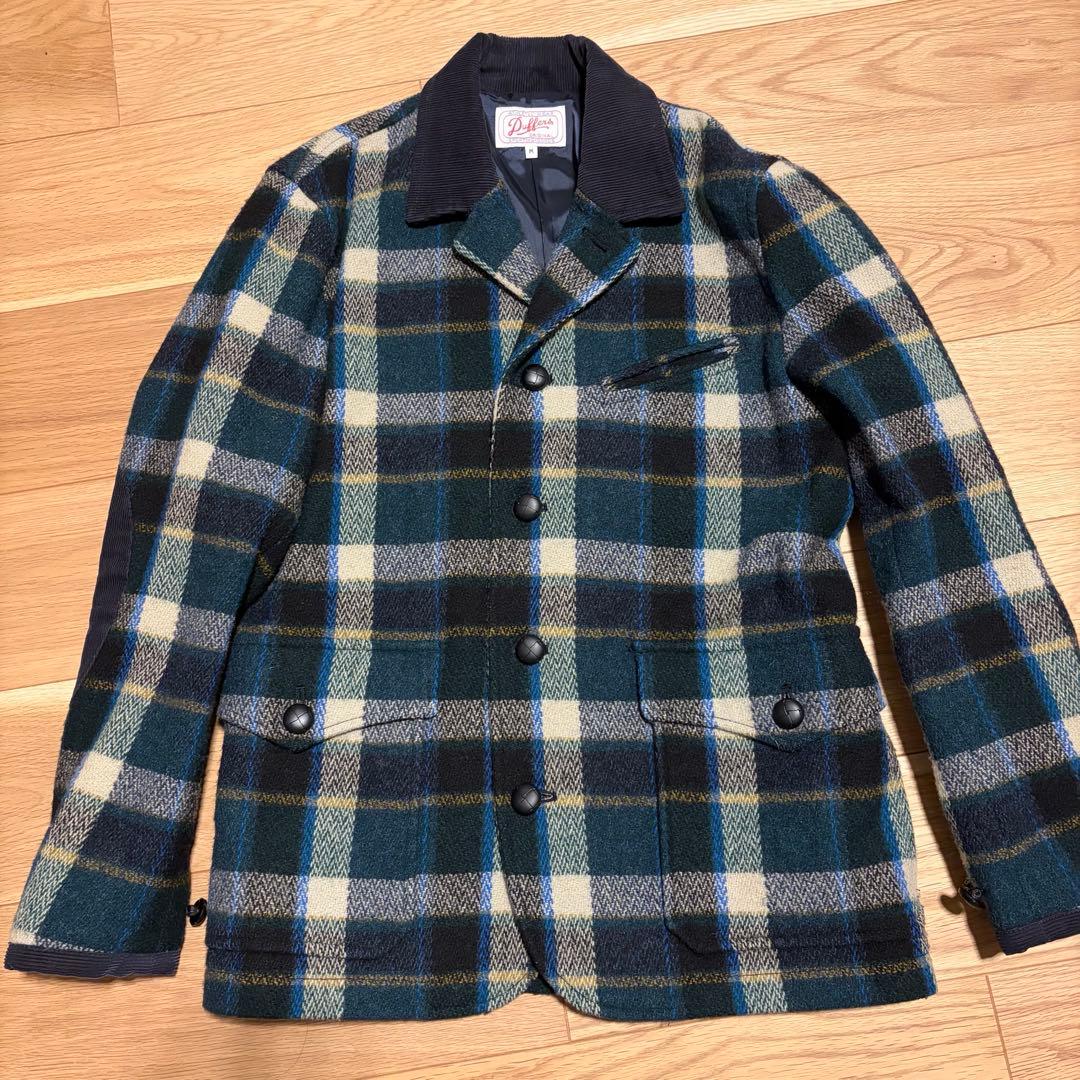 【USA製】別注 DUFFER × Woolrich ウール生地　ジャケット