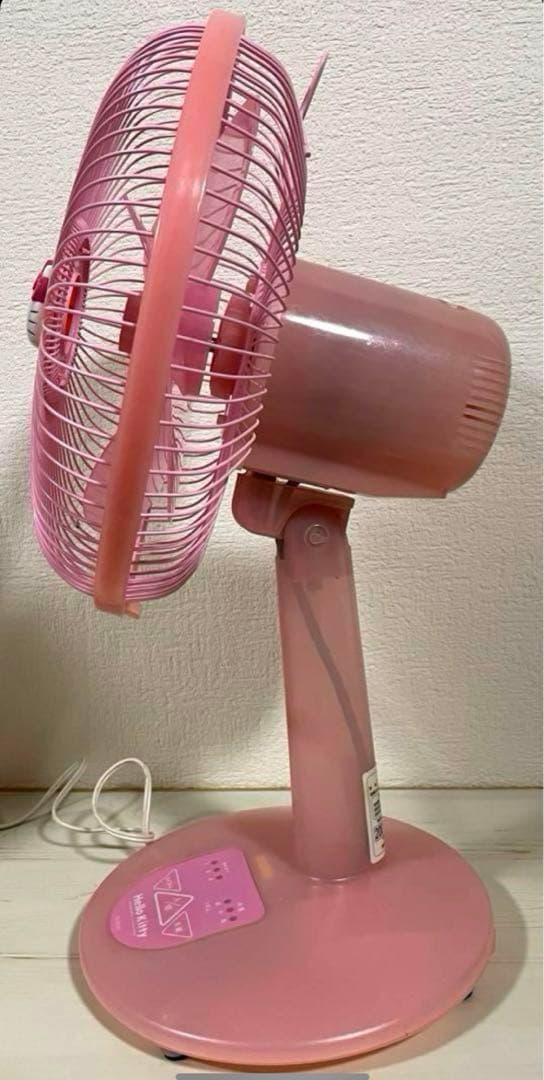 北　レトロ　キティ　パーソナル卓上扇風機　ドウシシャ　【２００１年製】