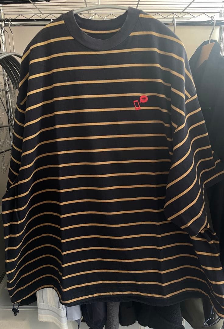 【定価以下】 is-ness BORDER T-SHIRT for +81