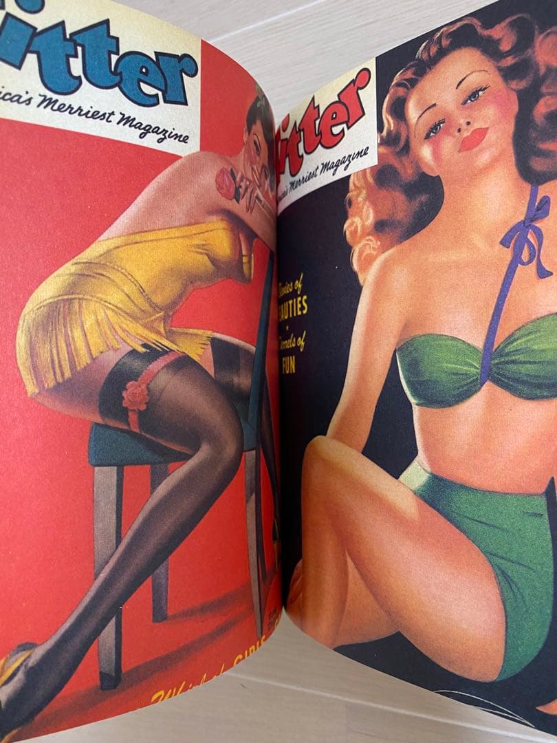 ピンナップガール ヌード パルプフィクション セクシー ガール ボンデージ 洋書