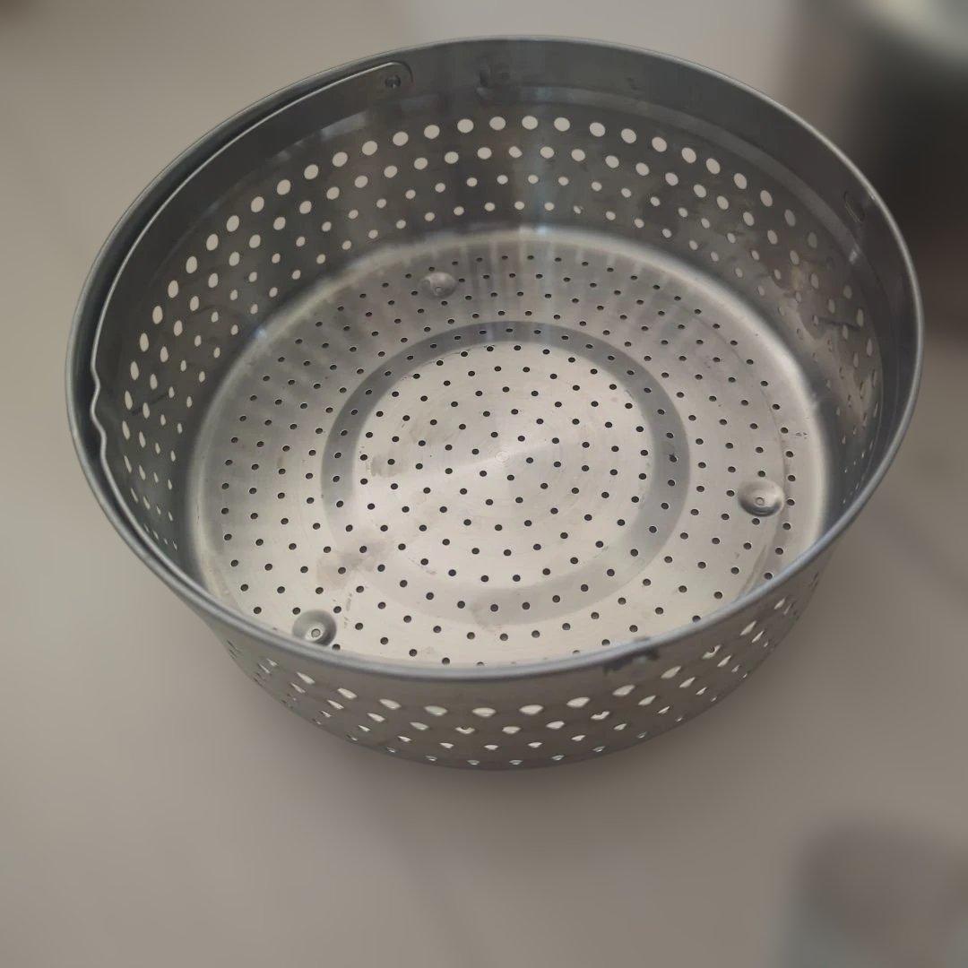 クリステル 両手鍋 3個セット　蒸し器３種類