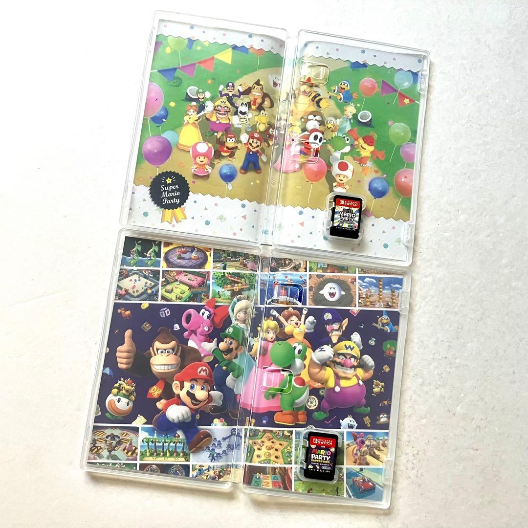Switch スーパーマリオパーティ マリオパーティスーパースターズ 2点