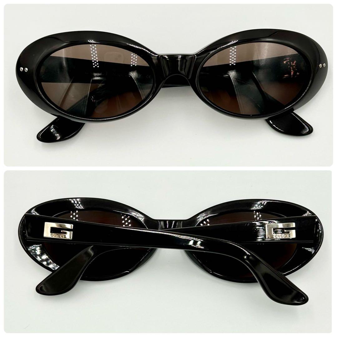 小物 00s archive GUCCI oval sunglasses y2k GG