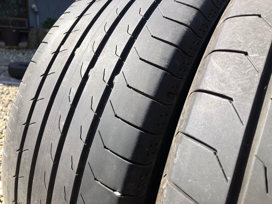 225/55r18中古タイヤ2本セット