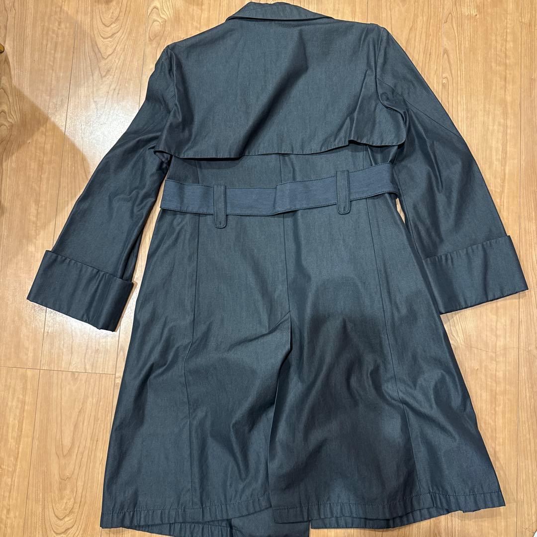 CELINE トレンチコート 38 ダークグレー