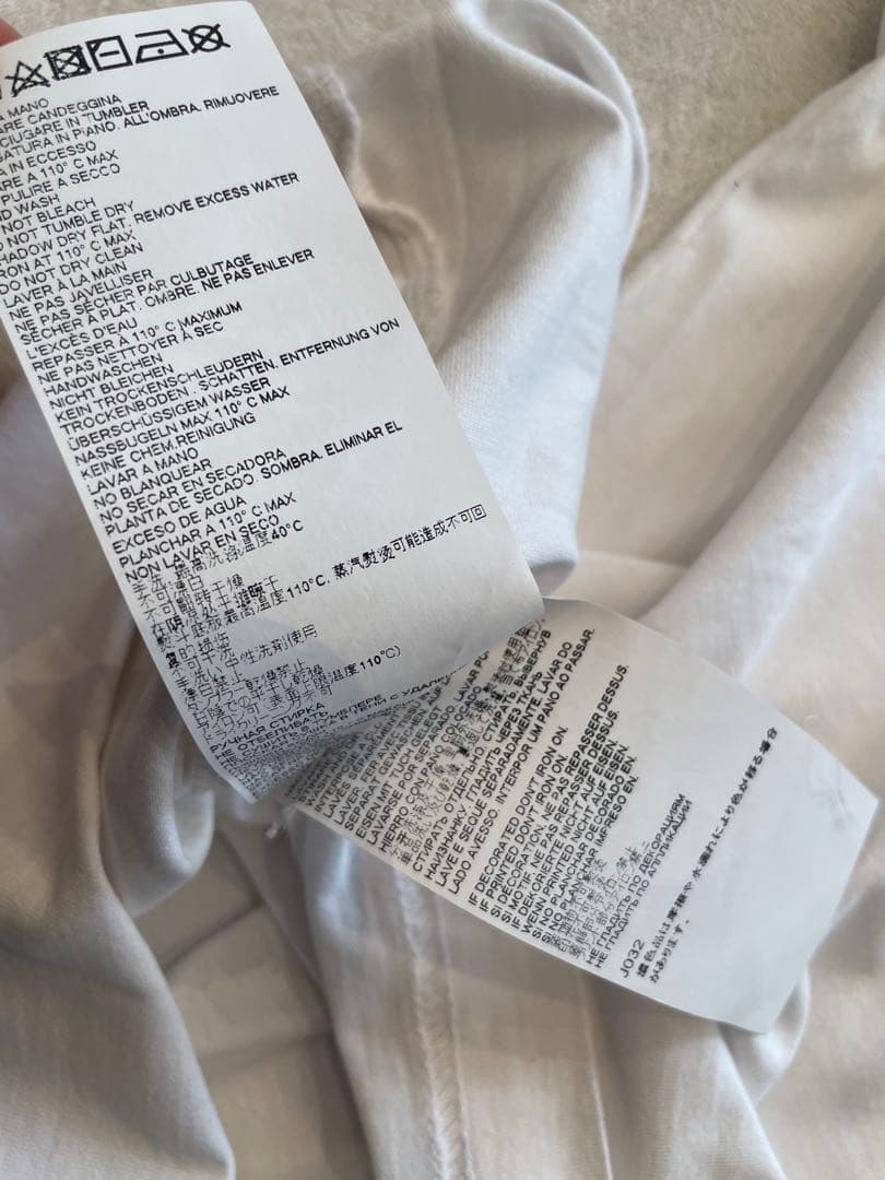 マルジェラ　クールネック　オーバーサイズTシャツ　48