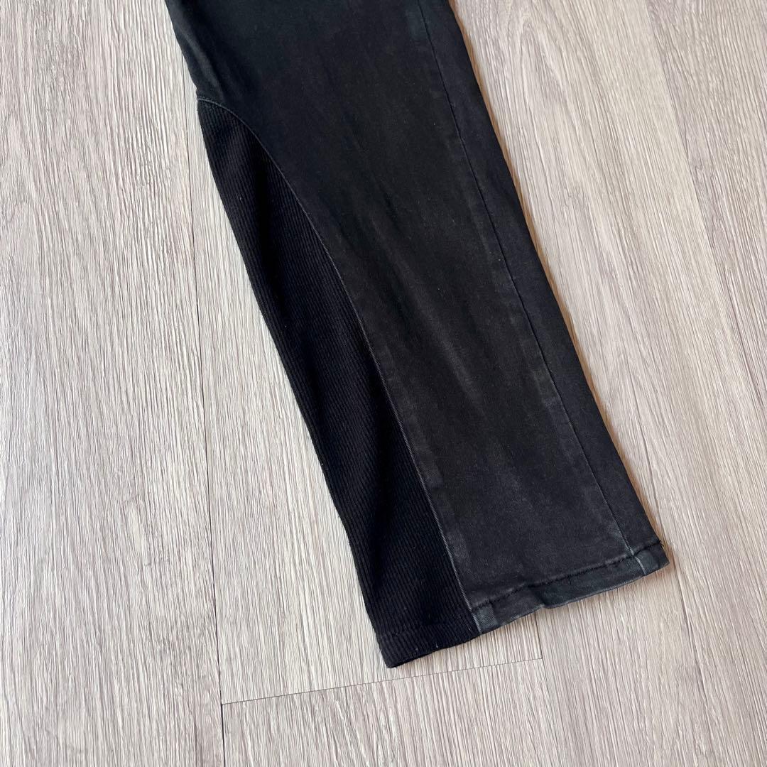 glamb グラム サルエルパンツ ドロップクロッチ ブラック
