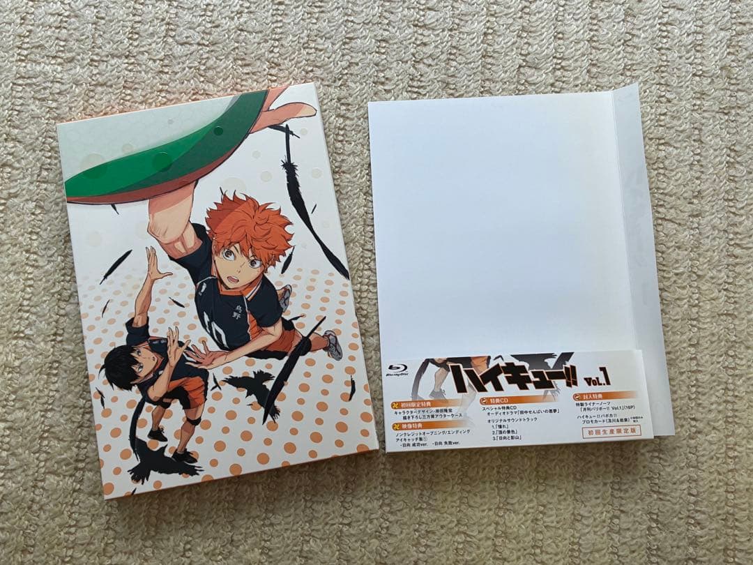 リ*堂様 ハイキュー!! 1期　Blu-ray 全9巻セット