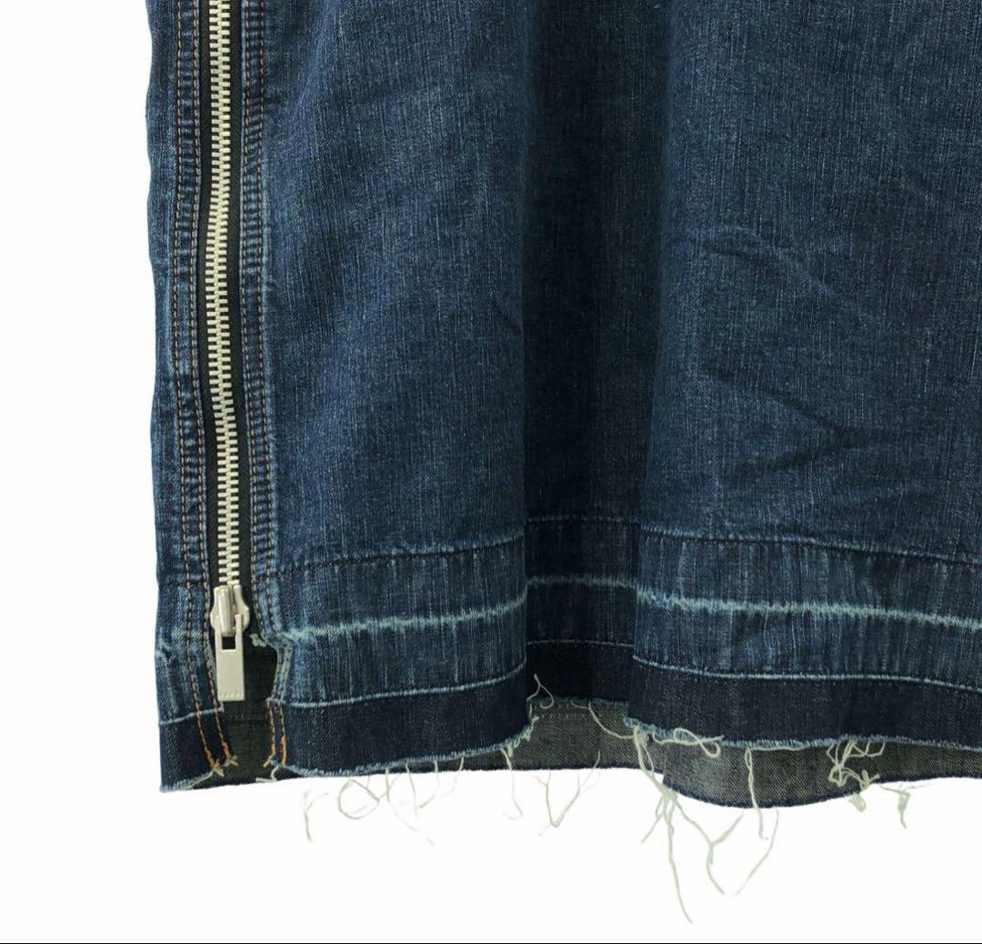 サカイ　デニム　半袖ワンピース　sacai