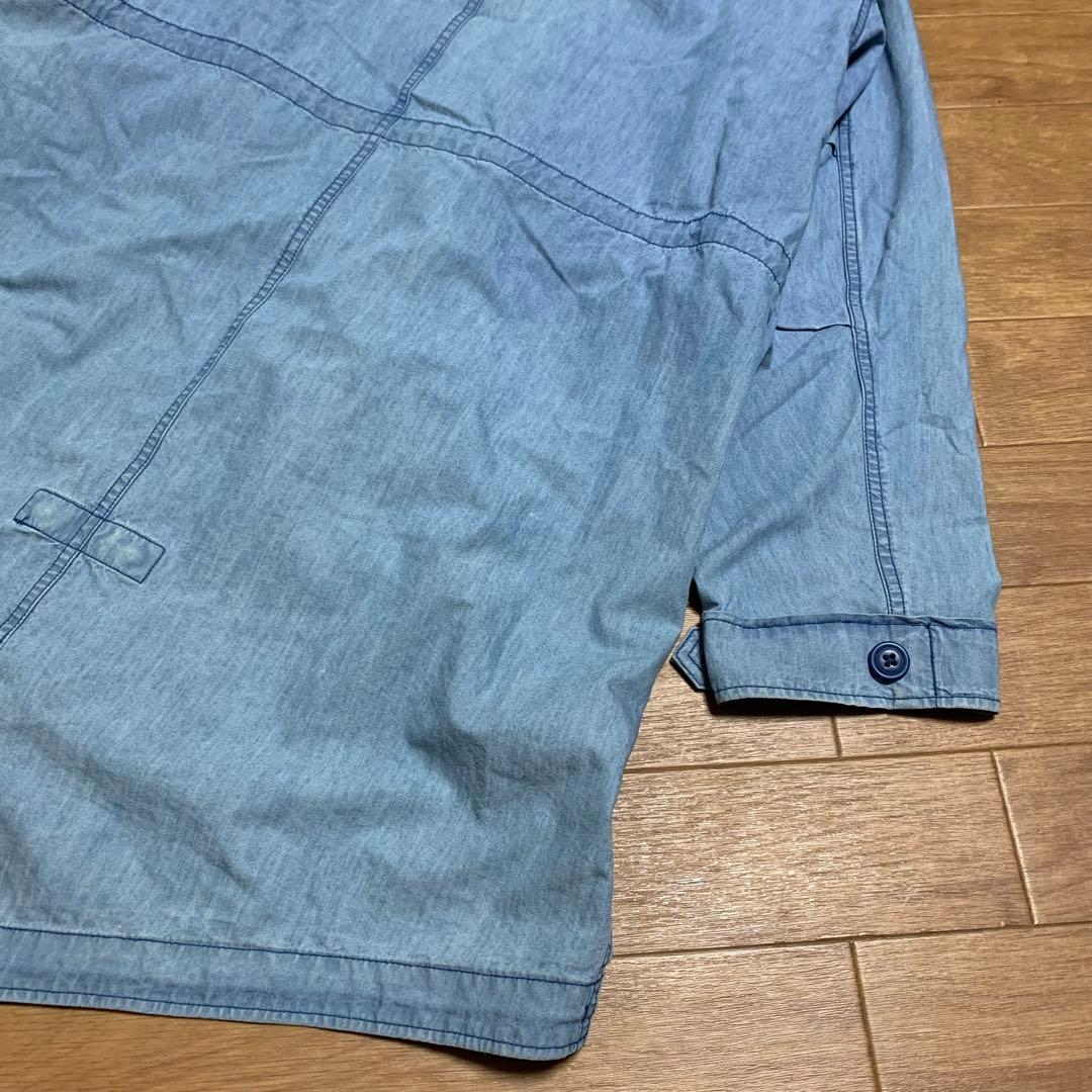 希少 FRED PERRY フレッドペリー デニム モッズコート L•XL相当