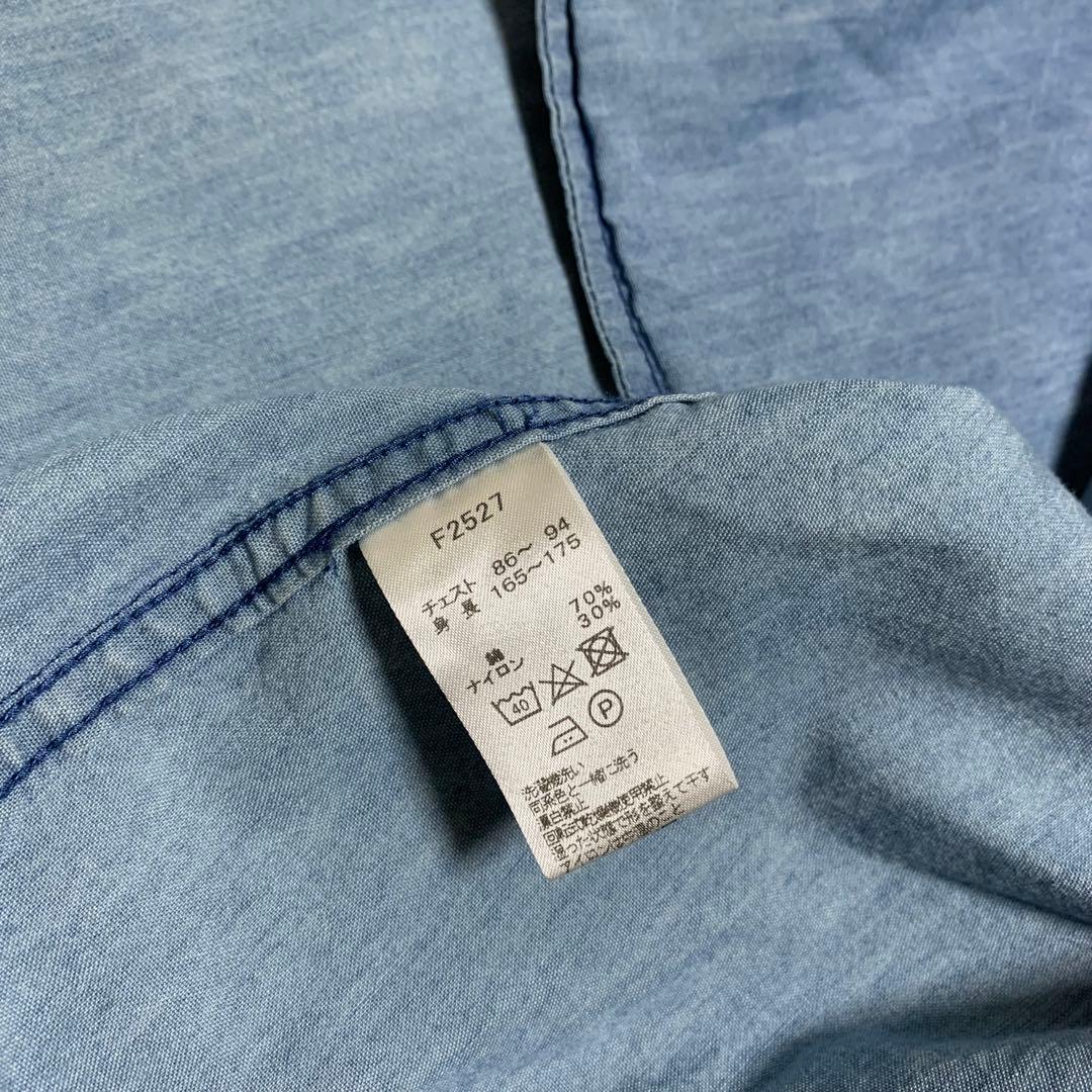 希少 FRED PERRY フレッドペリー デニム モッズコート L•XL相当