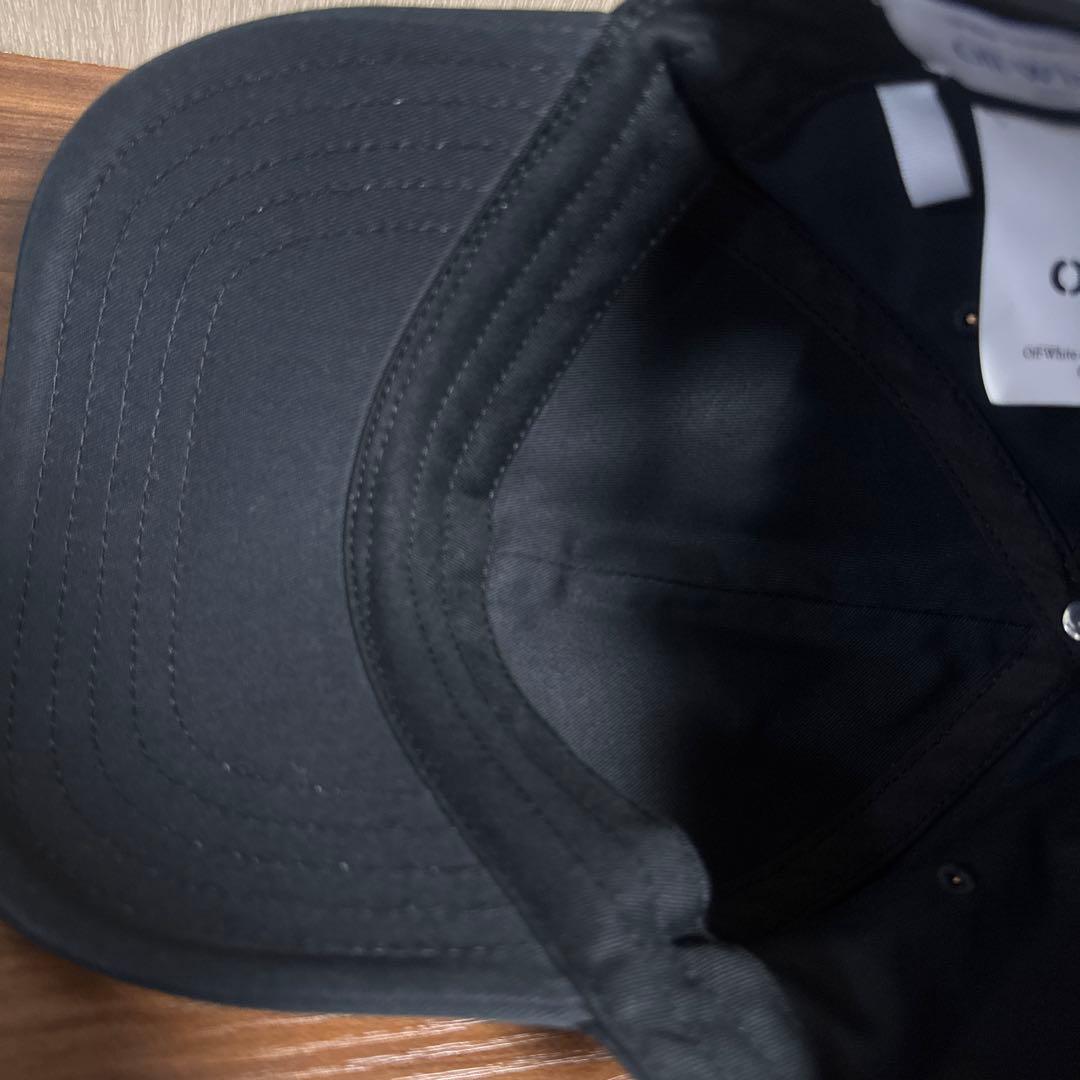 価格変更　OFF-WHITE キャップ ブラック