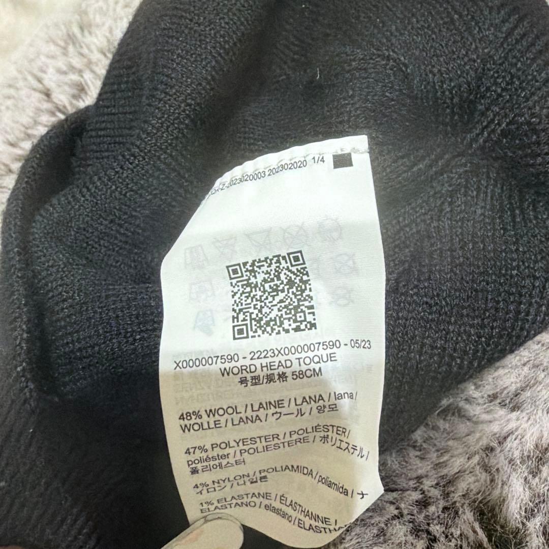 ARC'TERYX ロゴ入り　ビーニー　ニット帽