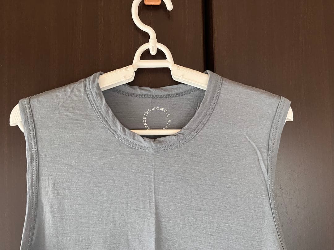 山と道100% Light Merino Sleeveless Mサイズ