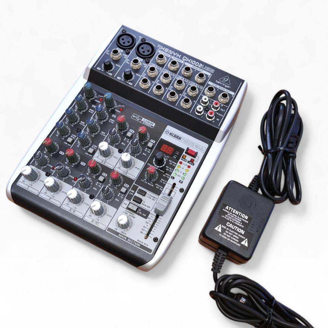 Behringer XENYX QX1002USB アナログオーディオミキサー