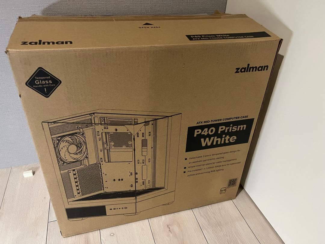 【新品】ZALMAN P40 Prism White