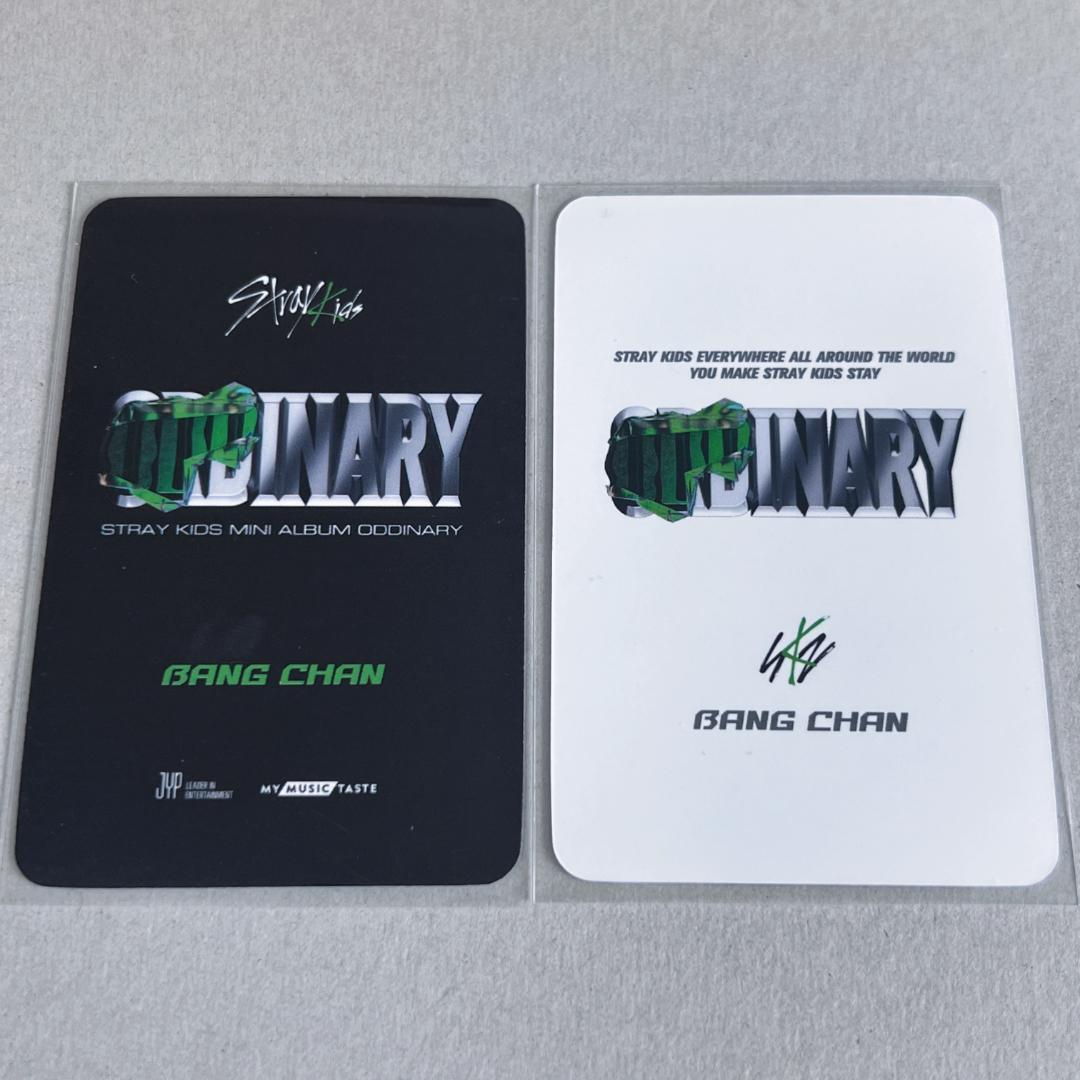 straykids oddinary トレカ バンチャン mmt サウェ 2枚