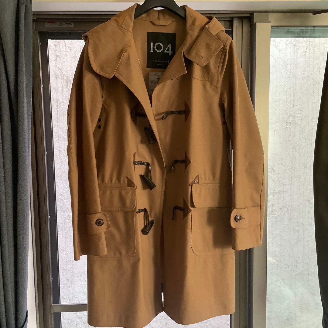 マッキントッシュ　104 フォックスブラザーズ　ゴム引き　ダッフルコート