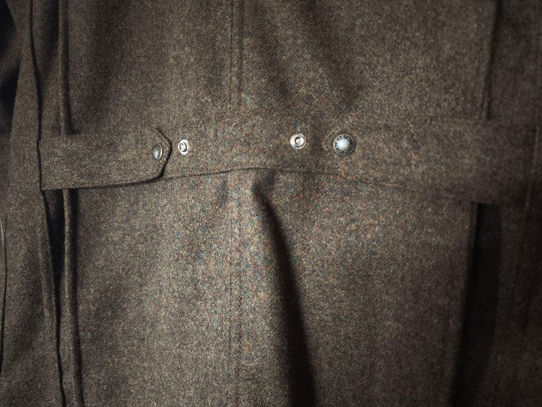 FILSON ヴィンテージ　ウールハンティングジャケット　レザーパッチ　サイズS