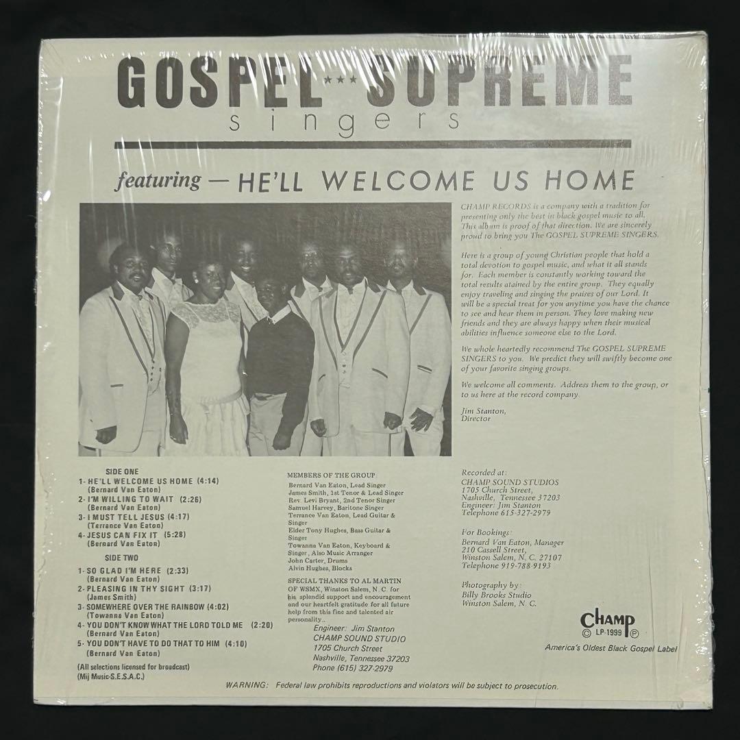 洋楽 Gospel Supreme Singers LP