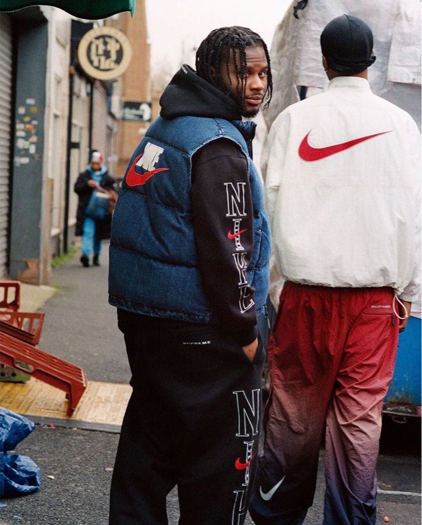 激レア美品supreme×NIKE コラボ　リバーシブルベスト