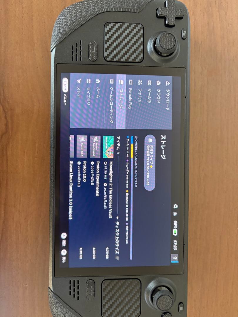 スチームデック SteamDeck OLED 1T