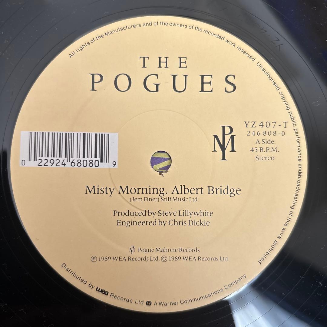 The Pogues 12inch 3種　‘88-89リリース　レコード