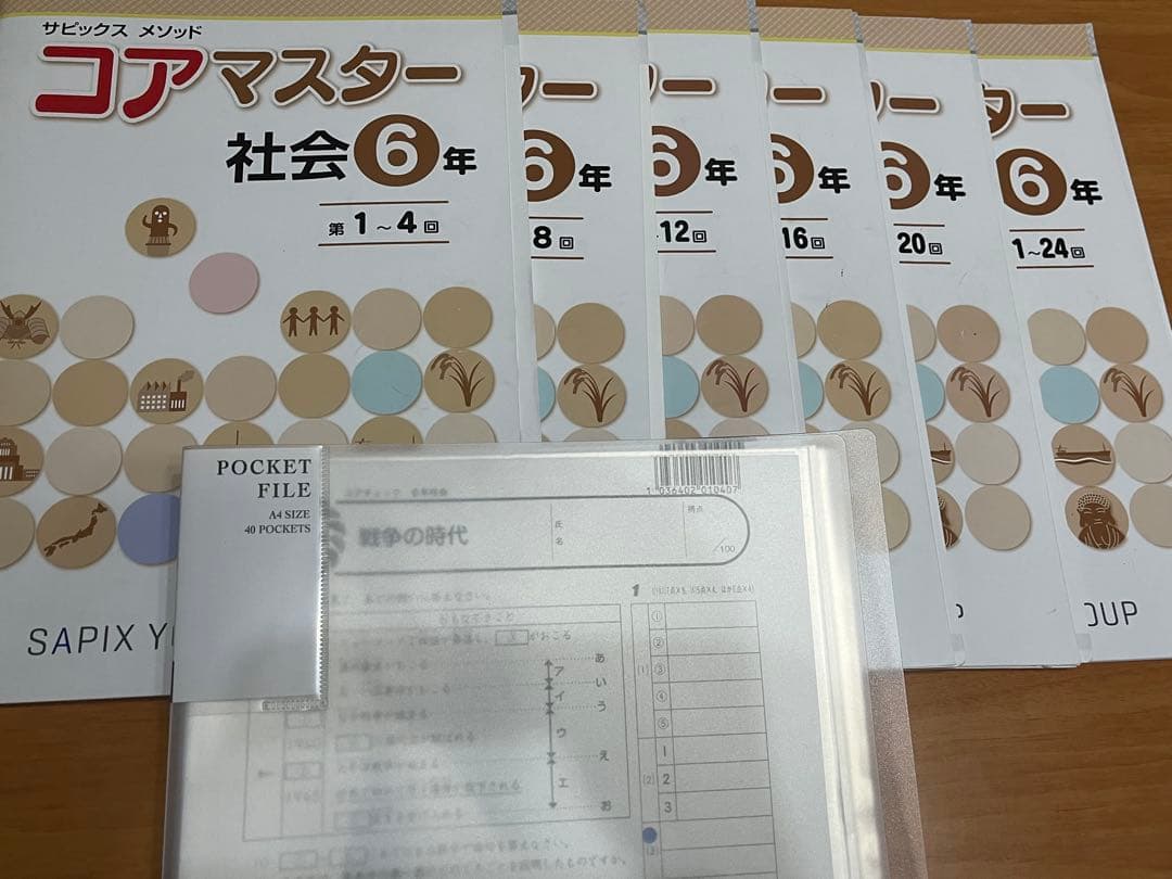 コアマスター 社会・理科 6年 セット