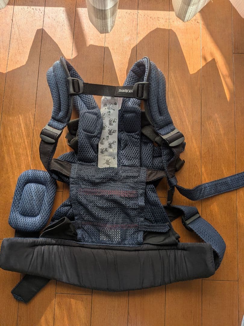 BabyBjörn Air ネイビーブルー 抱っこ紐