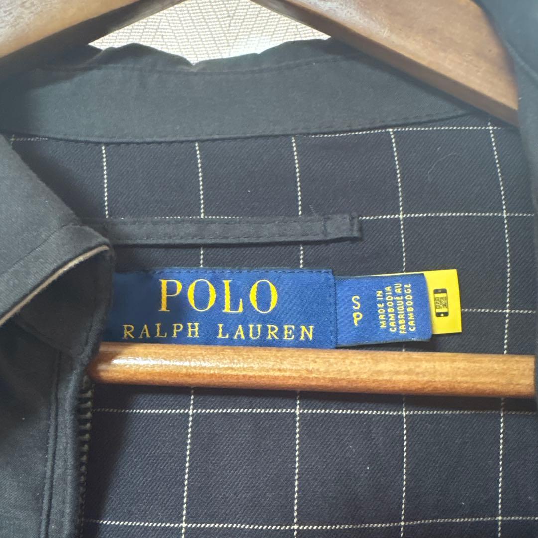 Polo Ralph Lauren 黒 ジップアップジャケット SP