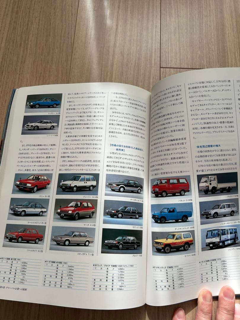 【日産&旧車ファン】日産自動車30年史(ケース付き)+50年史セット販売！