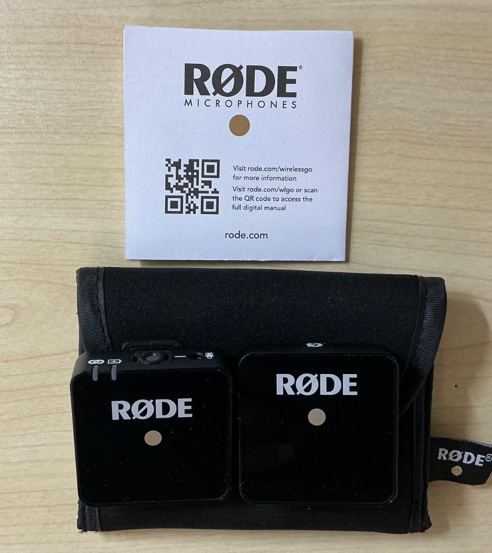 【美品】RODE ロード Wireless GO （ワイヤレスマイク）