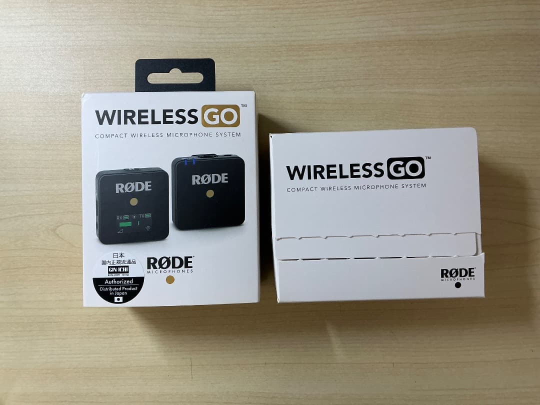 【美品】RODE ロード Wireless GO （ワイヤレスマイク）