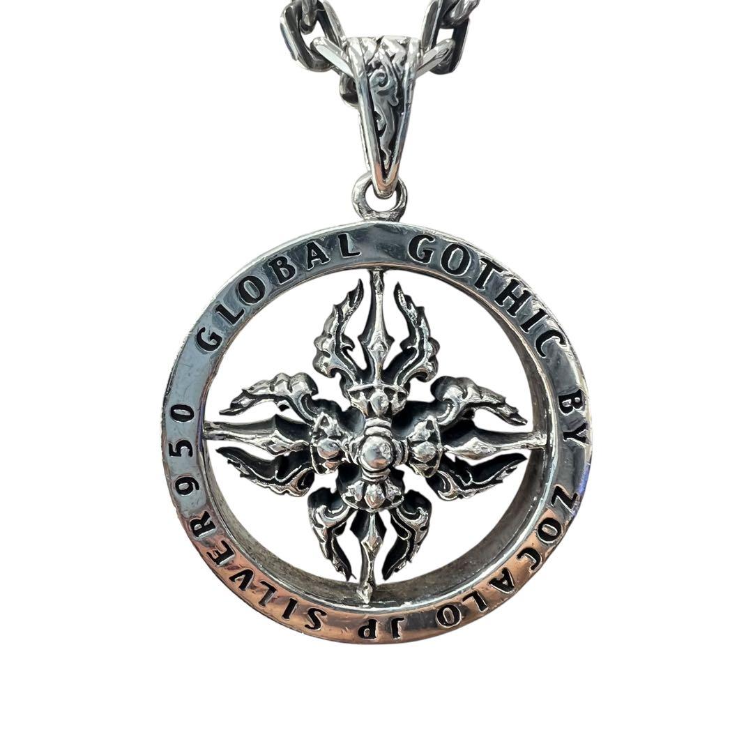 アクセサリー Zocalo CREST OF VAJRA(L)NECKLACE CHAIN